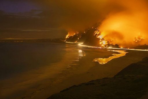 sbaxter_sc's tweet image. Waddell Creek #AugustComplex  #AugustLightningComplex fires 📷Kevin Doty