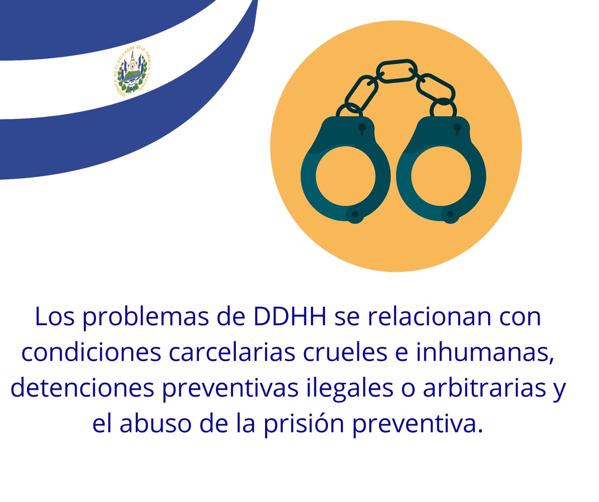 justiciaDDHH_'s tweet photo. #Sabiasque existe un informe de los Estados Unidos manifiesta que en El Salvador desde el 2015 se observan problemas de derechos humanos.
#ElSalvador
#TusDDHH https://t.co/pP82CkBgNx