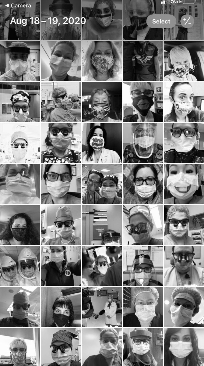 SophiaKhanMD's tweet photo. Here’s to some bomb ass lady surgeons who wear their masks proudly to keep everyone safe. Wear your mask like you wear your crown. #wecanalldoourpart #toosoontoquit #masksarethenewhighheels https://t.co/LW2HO4Cawp