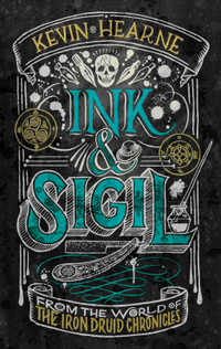 HCNewton's tweet photo. Pub Day Repost: Ink &amp; Sigil by Kevin Hearne @kevinhearne ★ ★ ★ ★ 1/2 This Atypical UF is full of Action and Laughs (and Deadly Raisins)  #20booksofsummer20 #InkSigil #NetGalley
https://t.co/ggQE8lbva6 https://t.co/BbgPV88t1S