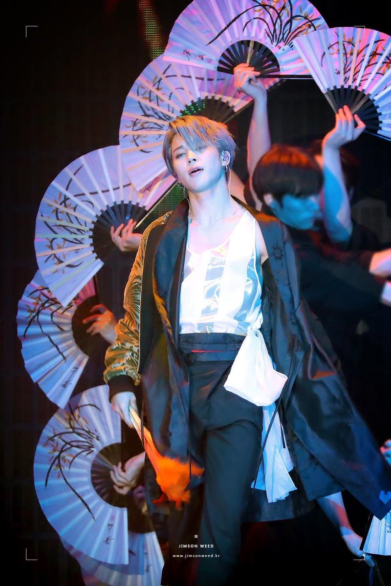 BTS JIMIN ジミン 扇子