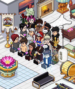 thali_st's tweet photo. #diamundialdafotografiaCSIHabbo 

Que saudade das festinhas pós-raf!

Esse dia foi muitooooo bom. 💖 https://t.co/Ua1vpzr3Q5
