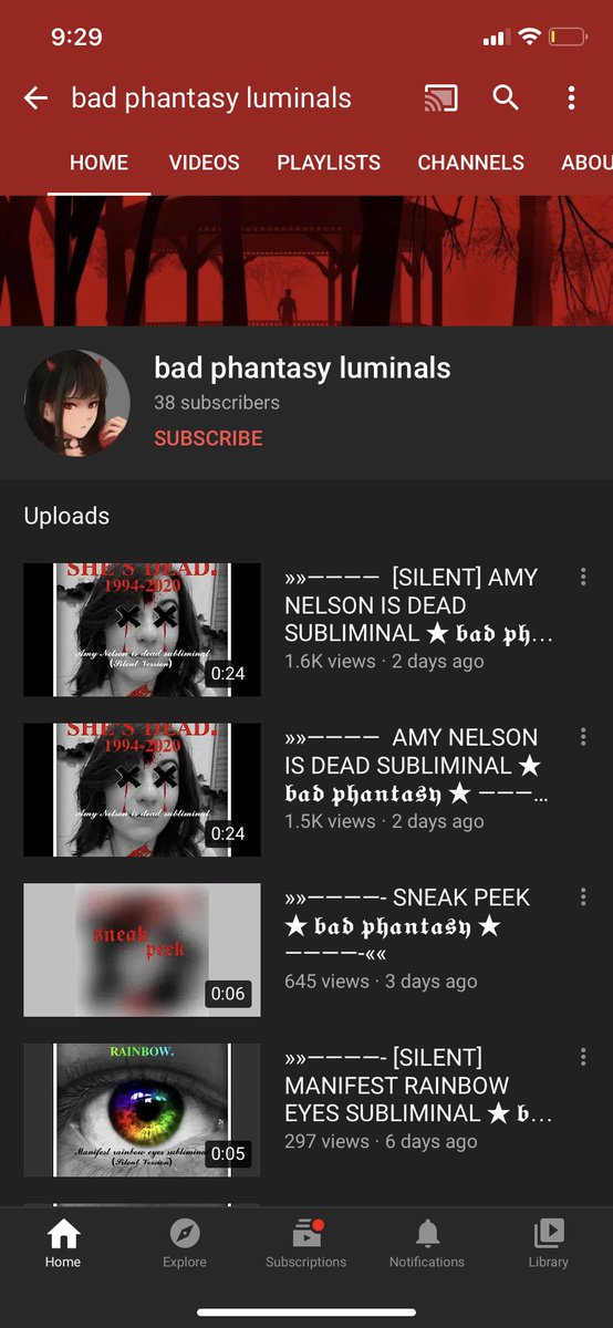 DeepThoughts_04's tweet photo. Their YouTube account is even worse 🤦🏻‍♂️ please report and block this too https://t.co/nSe8AdDCZ2