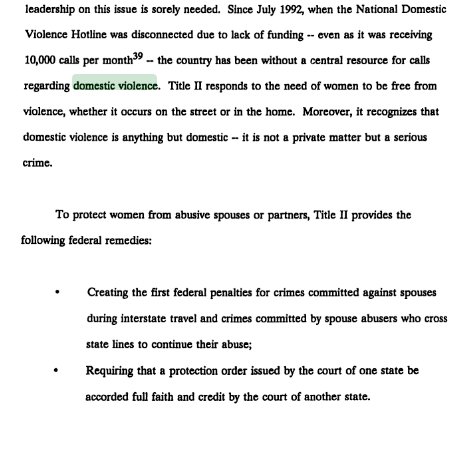 If you read Biden's 1993 Senate report on VAW, you'll notice the language is very pro-policing. It discusses domestic violence and rape as a serious crime, and recommends funding for more policing and surveillance.  http://library.niwap.org/wp-content/uploads/2015/VAWA-Lghist-SenateJudiciary-6.93.pdf