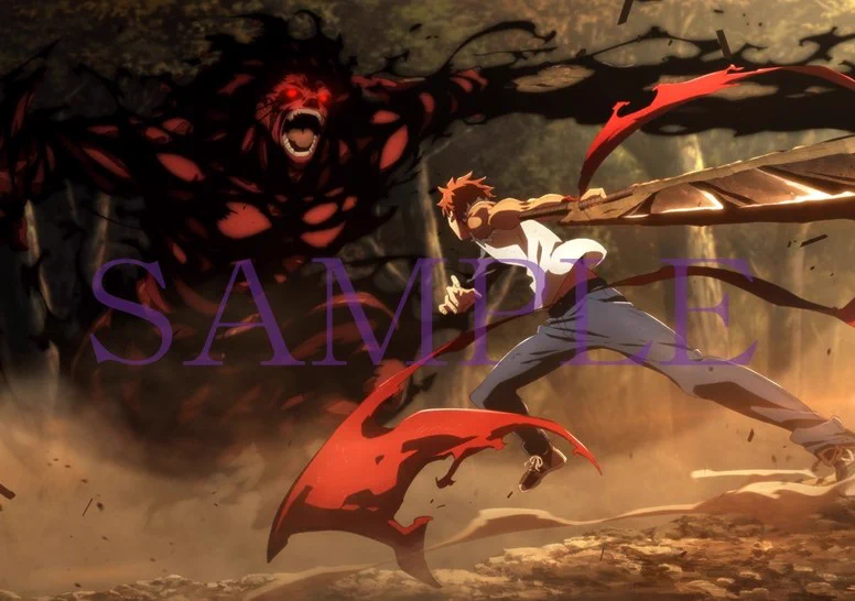 Fate HF ufotable 2018年 戌年 B1年賀ポスター 抽選 当選 Fate HF