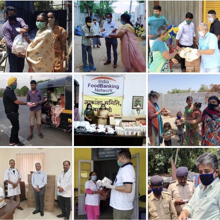 India Food Banking Network - our #RealLifeHeroes are serving with great committment and humility during the Covid 19 food crisis #ThankYou #WorldHumanitarianDay <a href="/foodbanking/">The Global FoodBanking Network</a>