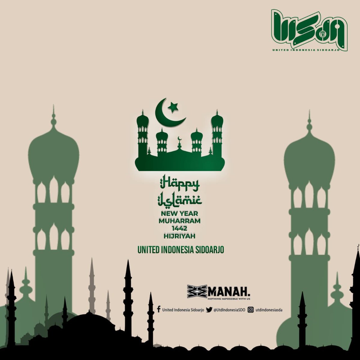 Selamat Tahun Baru Islam, 1 Muharram 1442 Hijriah.

Semoga di tahun yang baru ini kita selalu mendapatkan berkah sehat, keselamatan, rizqi dan bertambahnya iman Islam kita. Aamiin 🤲

#UISDA