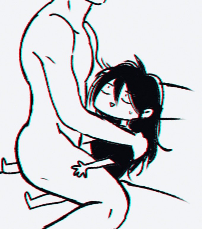 A mulher bissexual ativa de 1,65