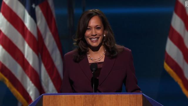 cnnbrk's tweet photo. Kamala Harris becomes the first Black and South Asian woman nominated to a major party's presidential ticket. Follow live updates: https://t.co/nYCeyjJhk5 https://t.co/swMYkqQXYu