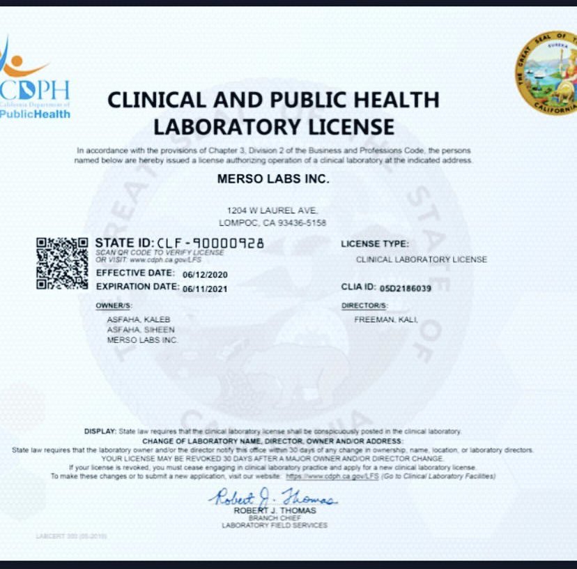 mersolabs's tweet photo. Merso Labs has come out of the pandemic with a Commercial Cannabis Testing license, a COVID-19 diagnostics license, and last but not least a quarantine pup. Congratulations to our hard working team! https://t.co/9L8xAI9Dg5