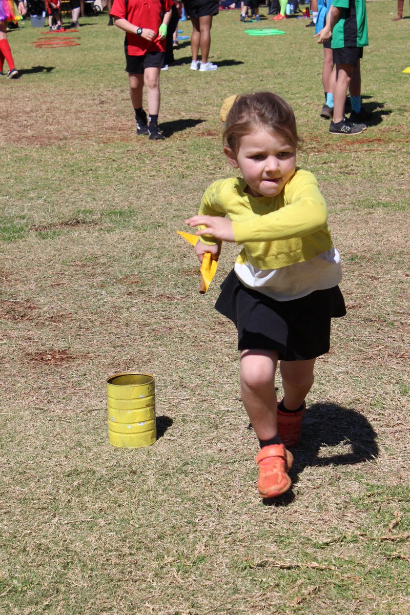 SouthNewmanPS's tweet photo. Yesterday our Kindy and Pre-Primary students participated in their Sports Carnival. All of the students had lots of fun! A very big thank you to Miss Mews for organising such a fantastic carnival. Thank you to the Year 6 Faction Captains for being great leaders. @katiewallace50 https://t.co/MMrfgmGIif