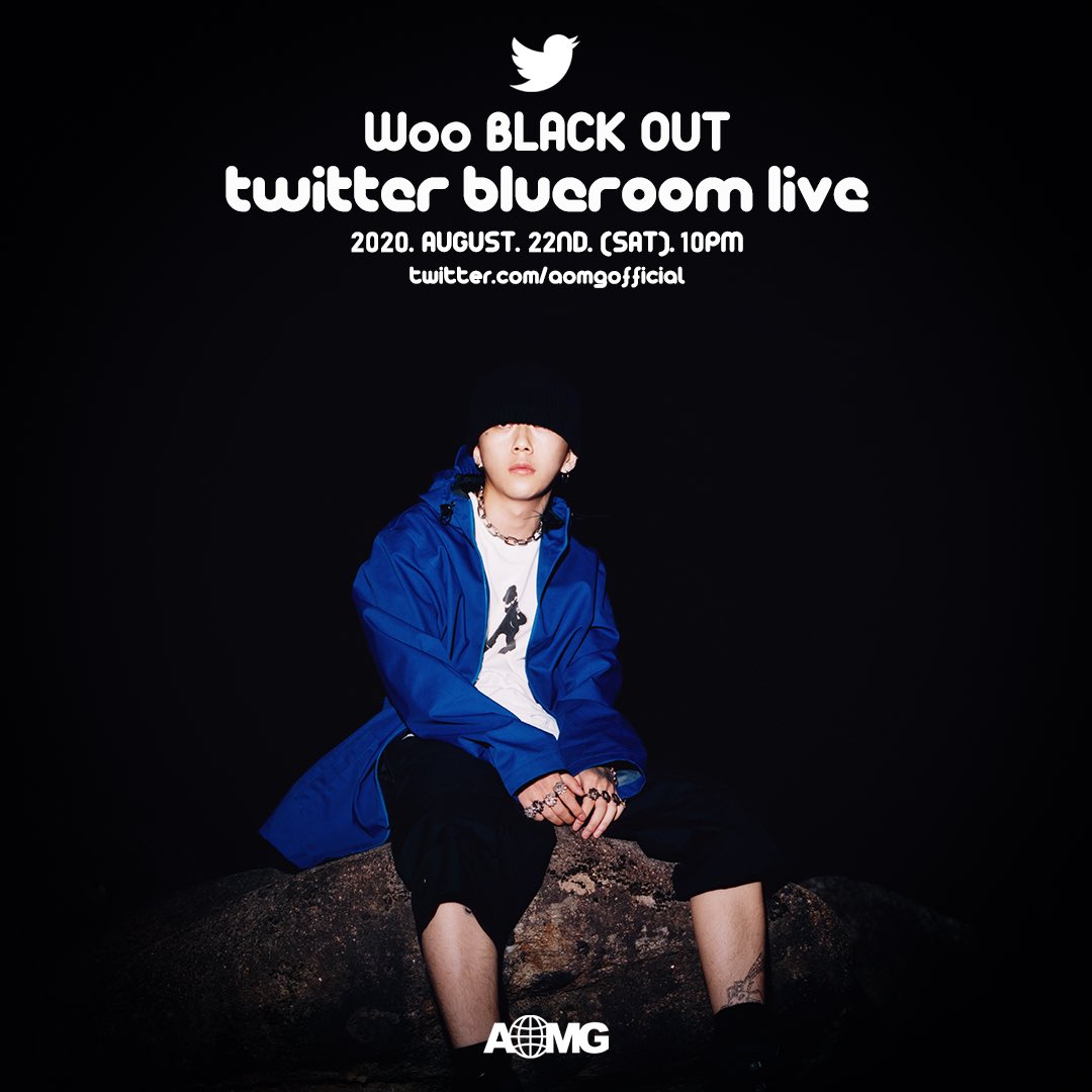 Woo (@munchinthepool) on Twitter photo Stand by for my Blueroom LIVE this Saturday at 10PM (KST) at <a href="/AOMGOFFICIAL/">aomgofficial</a>
#AskWoo questions
#WooBLACKOUT Stand by for my Blueroom LIVE this Saturday at 10PM (KST) at <a href="/AOMGOFFICIAL/">aomgofficial</a>
#AskWoo questions
#WooBLACKOUT