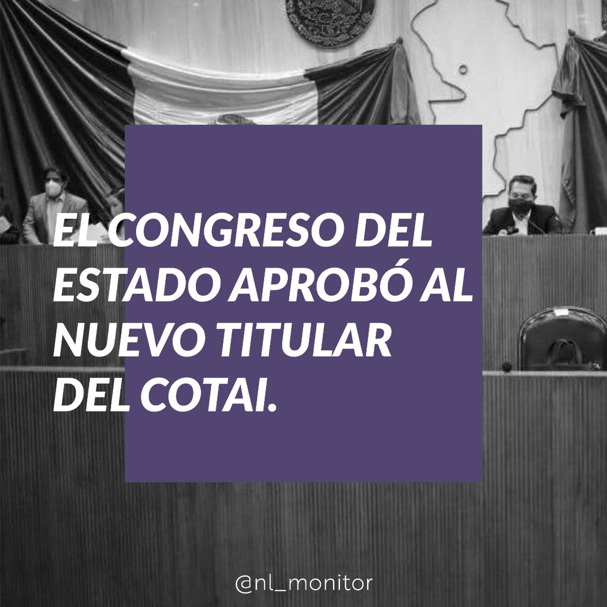 nl_monitor's tweet photo. El Congreso de NL aprueba a José Adrián López como nuevo titular del COTAI, la representante de Movimiento Ciudadano, Mariana Saldívar, y Red Paridad NL se manifiestan en contra por falta de paridad en el proceso.
#MonitorNL #CongresoNL https://t.co/TBFQsosdla
