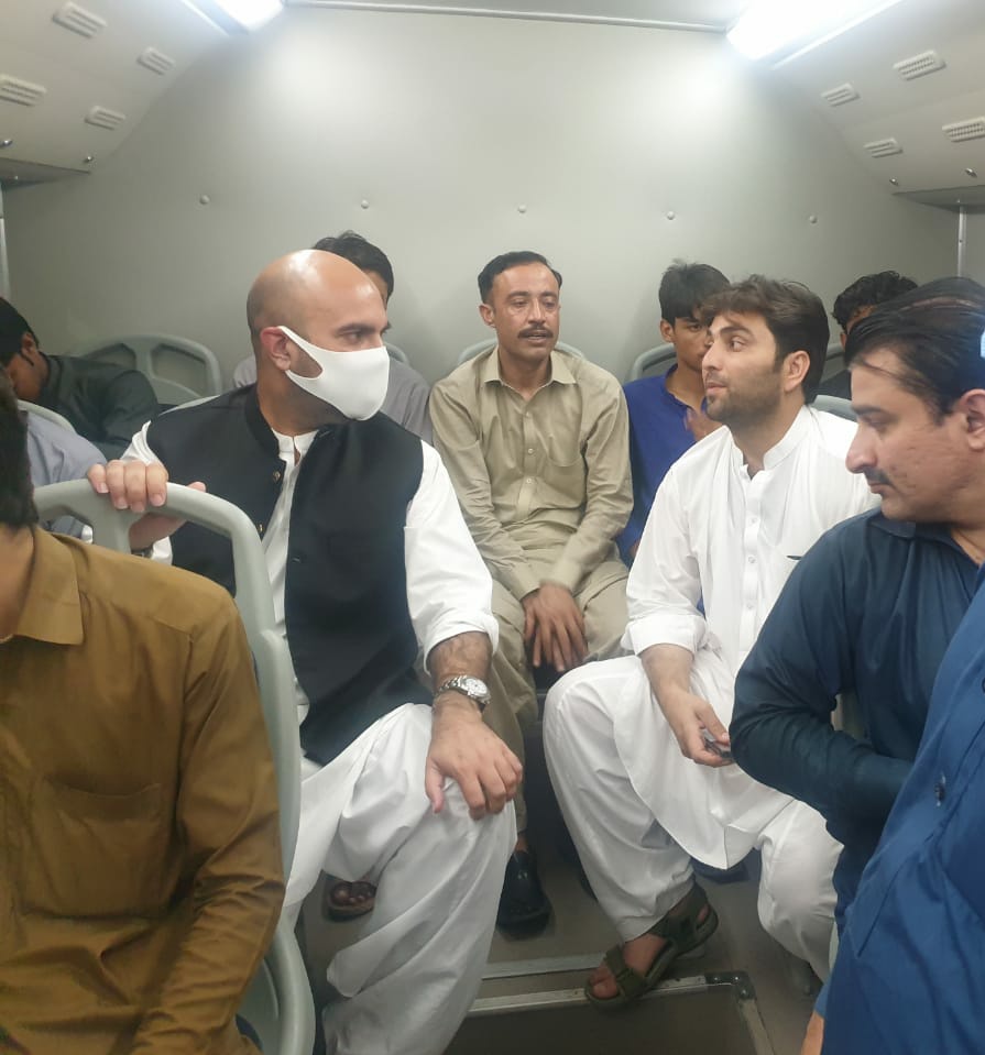 4. Also happy to see the women's section at the front both occupied and their privacy being respected.The biggest piece of feedback was the need for more buses; insha'Allah we will be doubling the number of buses we have as soon as we can.