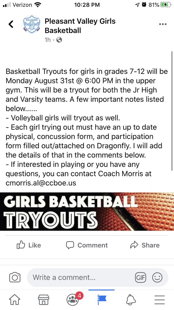 PVGirlsBB's tweet photo. Girls Basketball Tryouts! Click on photo for information. #NextLevel4 https://t.co/qiDVLp0TT5