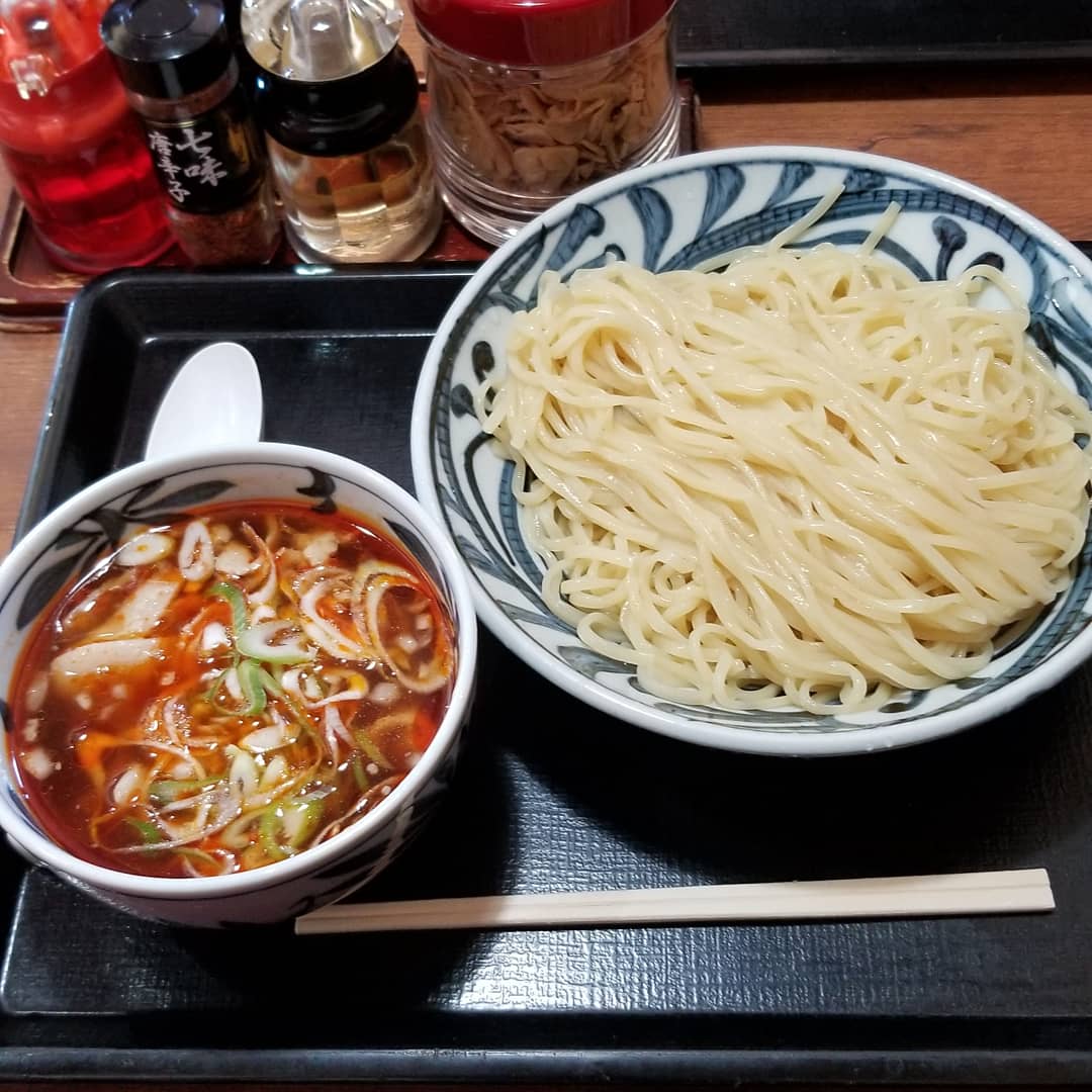 ピリ辛肉つけ麺