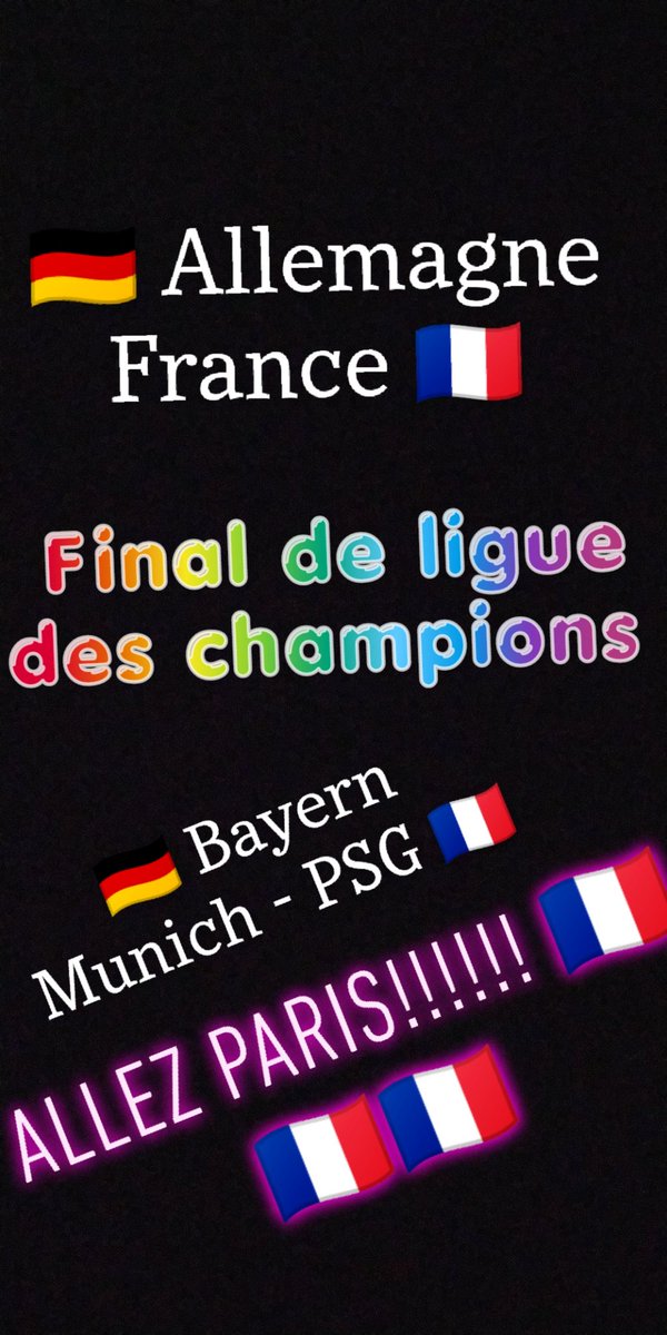 Tout est dit!!! #psgbayern #psgfinal #psgchampions