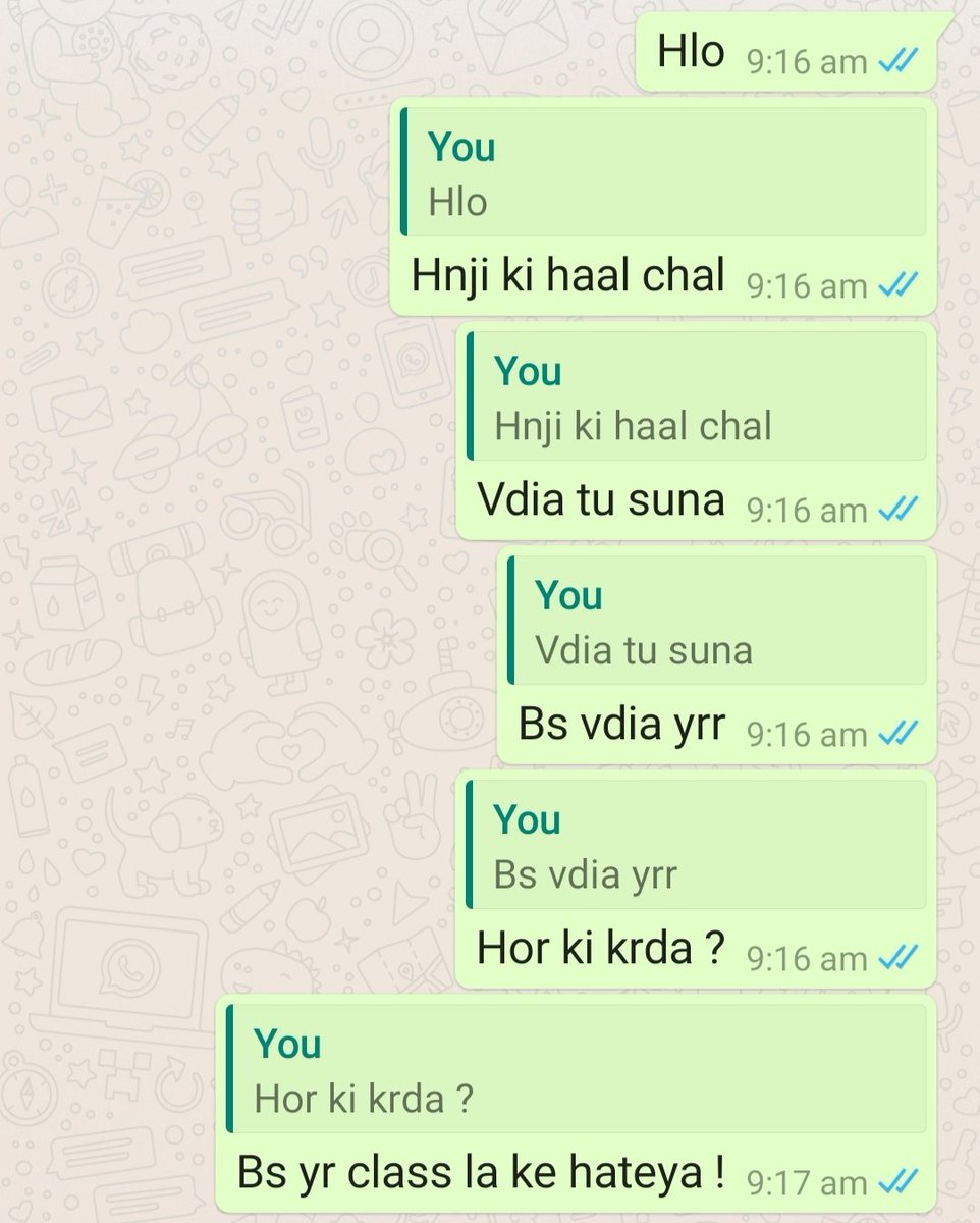 Prxthmm's tweet photo. Ek hunde vehle
.
Ek hunde maha vehle
.
Fir aunde mere varge
😂😅
#vehlijanta #vehle https://t.co/KjIIm9x6gm