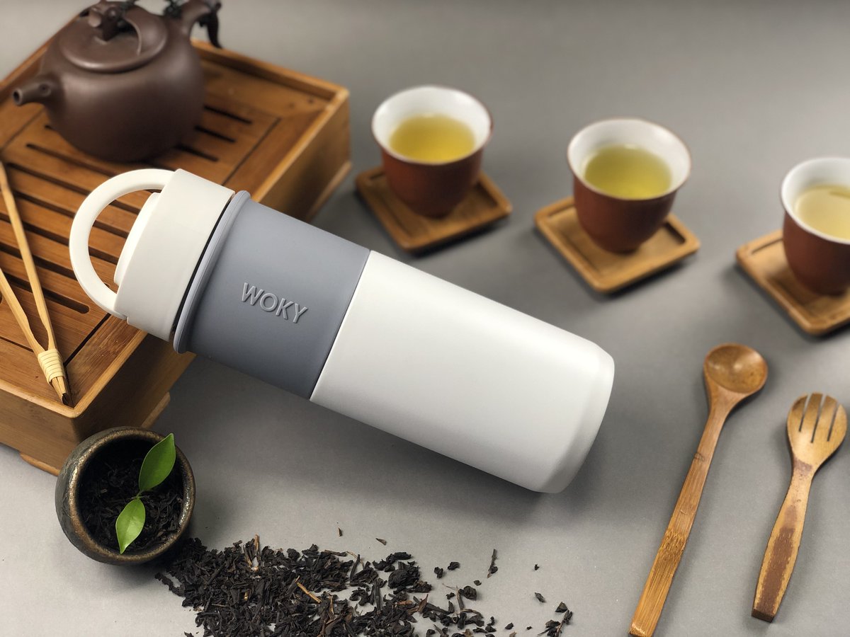 wokyusa's tweet photo. The WOKY Thermos Bottle can hold over 500ml of liquids and keeps drinks clean!  Take a look and now on Kickstarter: https://t.co/aHHG3L4sPZ #stayhydrated #waterbottles #ecofriendly #cleanwater #coffeetime #tealover #greentea #icedcoffee https://t.co/fwPHMpeHCk