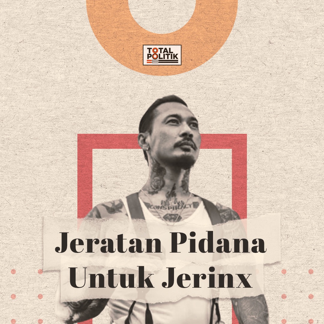 TotalPolitikCom's tweet photo. Kasus Jerinx yang mengkritik terhadap Ikatan Dokter Indonesia (IDI) yang berujung jeratan pidana terhadapnya.
Follow Social Media Total Politik:
> https://t.co/BsbP7cZv1E
> @haluanharian
> @haluandotco
#TotalPolitik #Haluan #Haluandotco #HaluanHarian #kasusJerinx #IDI https://t.co/mZZK28Ctb7