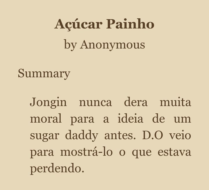 yougot7jams's tweet photo. 💛 Açúcar Painho
‣ #Plot32 | #LendoEXOlipse |
‣ https://t.co/wVRyBUByqb https://t.co/oAcpHiByiD