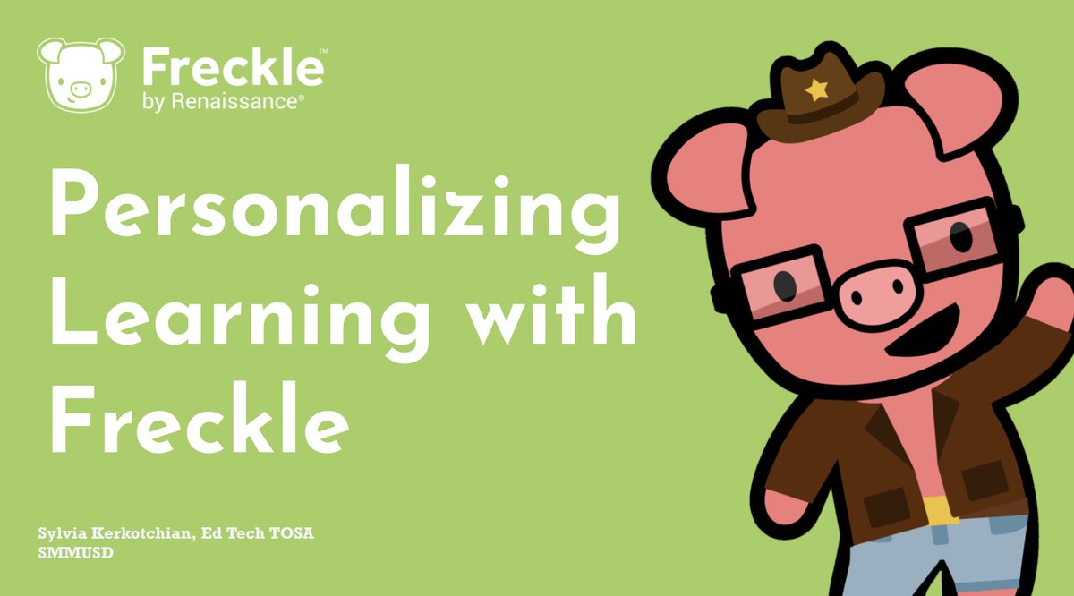 MrsKerkotchian's tweet image. Had a great morning with @franklin_bolts staff showing how they can use @learnfreckle as a resource for targeted & individualized Math instruction in the Virtual Classroom. So impressed with their enthusiasm & excitement! @SMMUSD #FranklinRockStars #DLeducators #MathTech