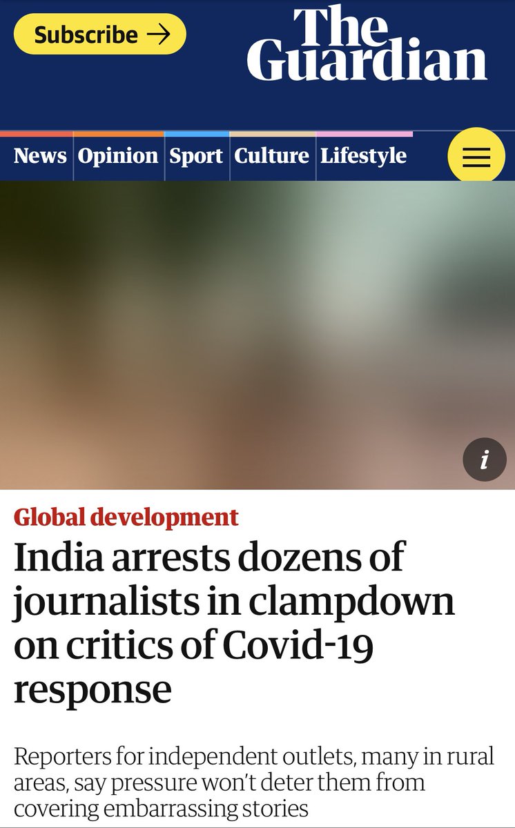 This at a time, when world is critical of Indian  #hindu supremacist govt’s fascistic policies of gagging, arresting & prosecuting journalists & free speech activists in India.It served a purpose of providing Indian media outlets another chance of anti-Pakistan propaganda./2