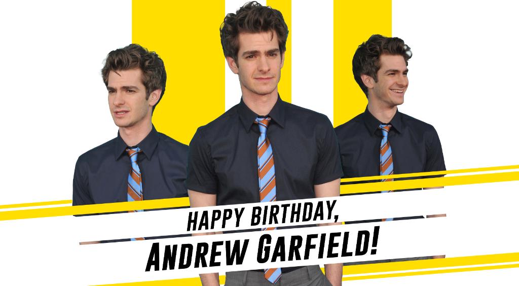 Wishing Andrew Garfield a webby happy birthday! 