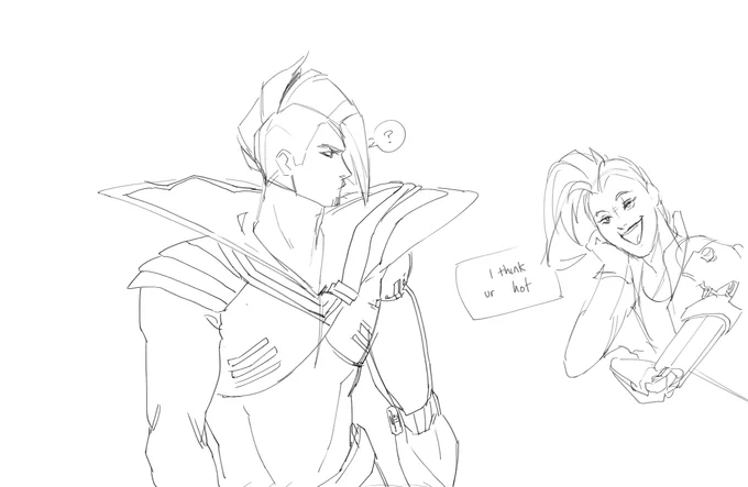 an idea that that came to me during a convo I had with @wunderphilia 

#odyssey #LeagueOfLegends #kayn #yasuo #jinx 
