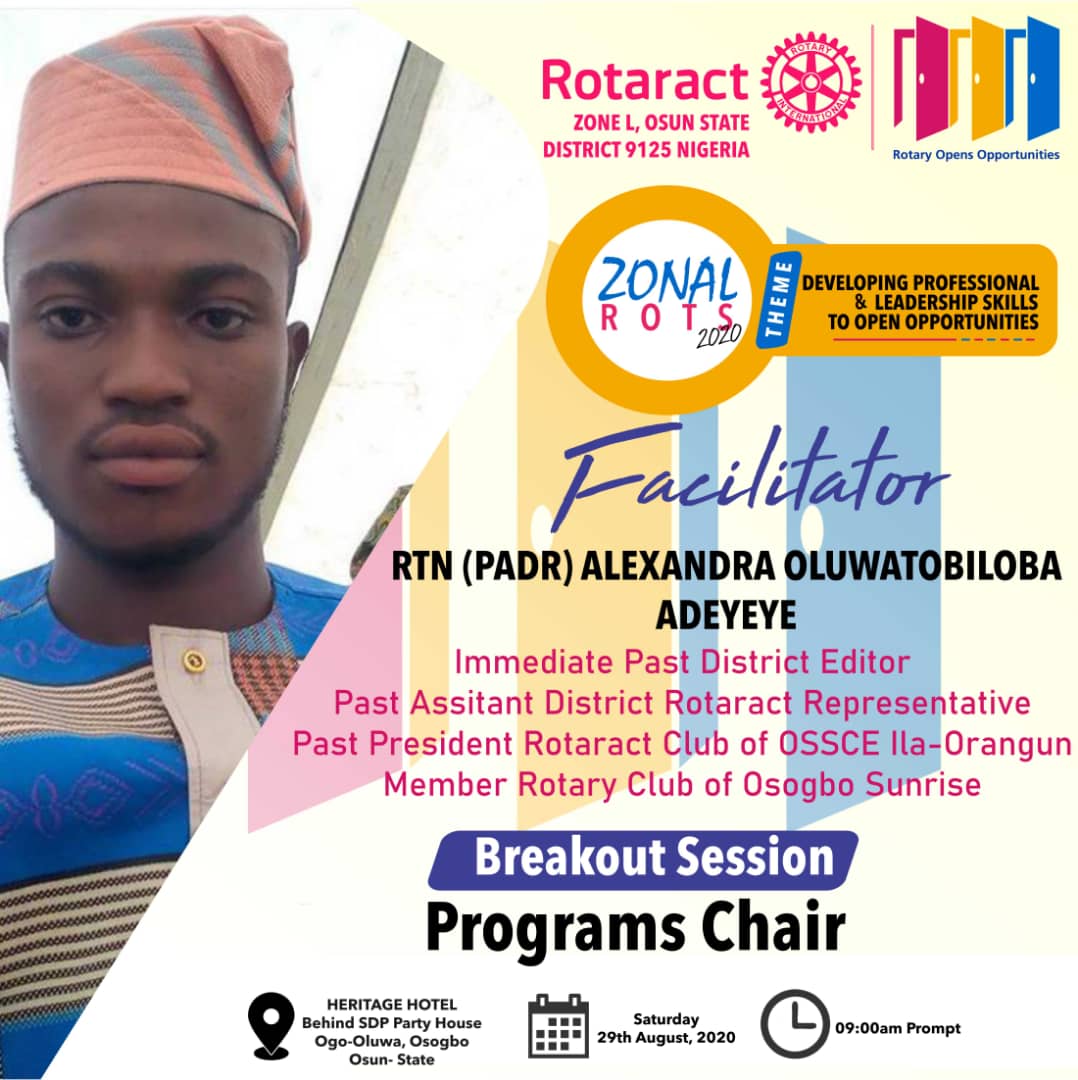 raczone3Osun's tweet photo. Meet one of the Facilitator
PADR Alex
#ZoneLRots https://t.co/k39GZaVcbN
