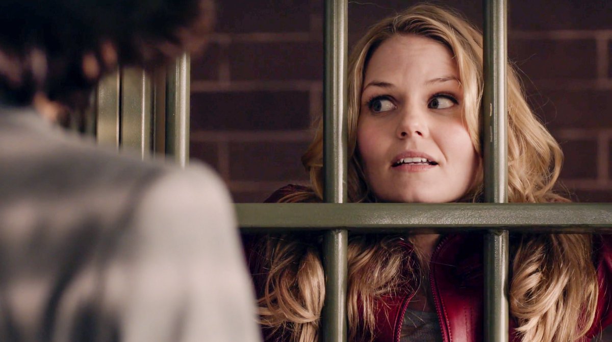 • charming set snow free when she agreed to help find his ring.• regina set emma free when she agreed to help find her son.