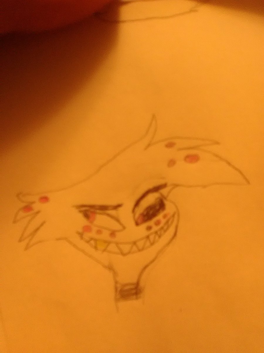 Springtrapkille's tweet image. ((here are 4 characters from hazbin I draw. I hate drawing female characters.))