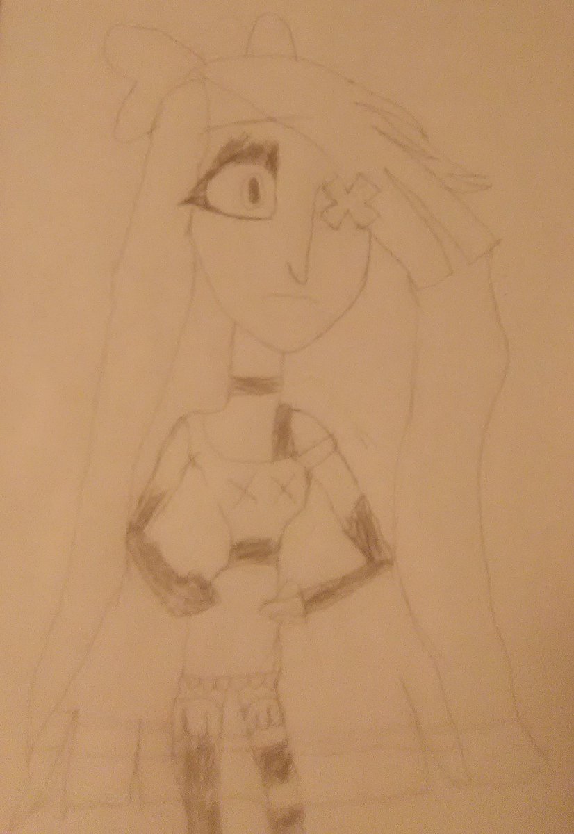 Springtrapkille's tweet image. ((here are 4 characters from hazbin I draw. I hate drawing female characters.))