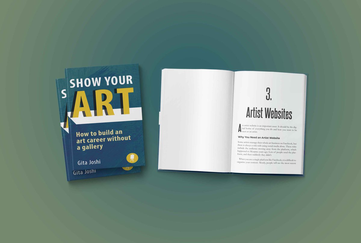 Show Your Art - how to build an art career without a gallery is now out in paperback 
Only on Amazon

amzn.to/342Ys0U