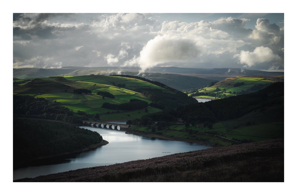 One from a few nights ago in the Peaks.  Stunning light and clouds...