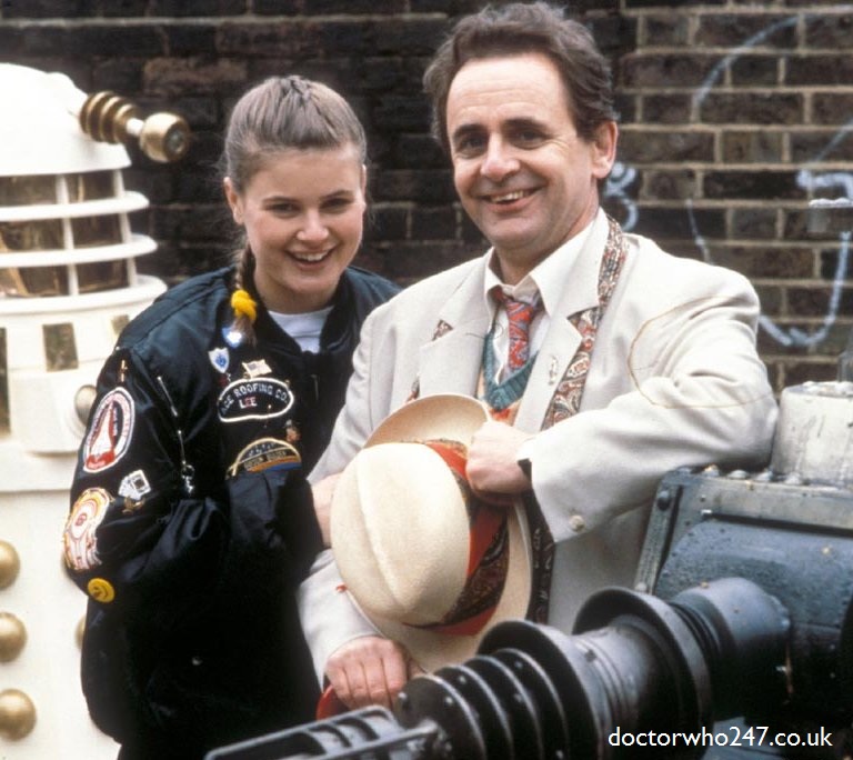 Happy Birthday to these wonderfully ace people, Sylvester McCoy and Sophie Aldred!   