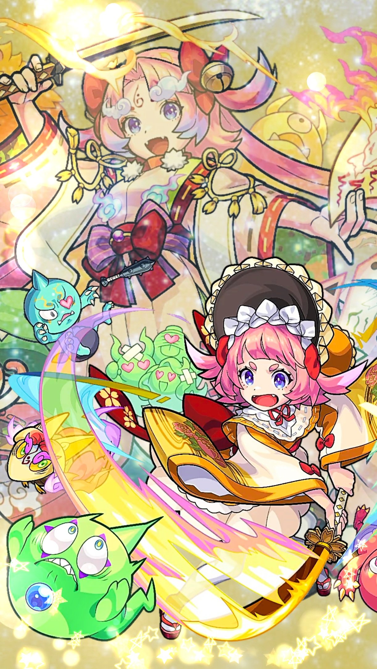 ﾓﾝ垢 まえちん スターライトミラージュかぁ ガチャ回さないだろうなぁ 大典太光世可愛いけど モンスト モンスト好きと繋がりたい まえちん加工画 大典太光世 モンスト画像加工 T Co Yfljgbjflc Twitter