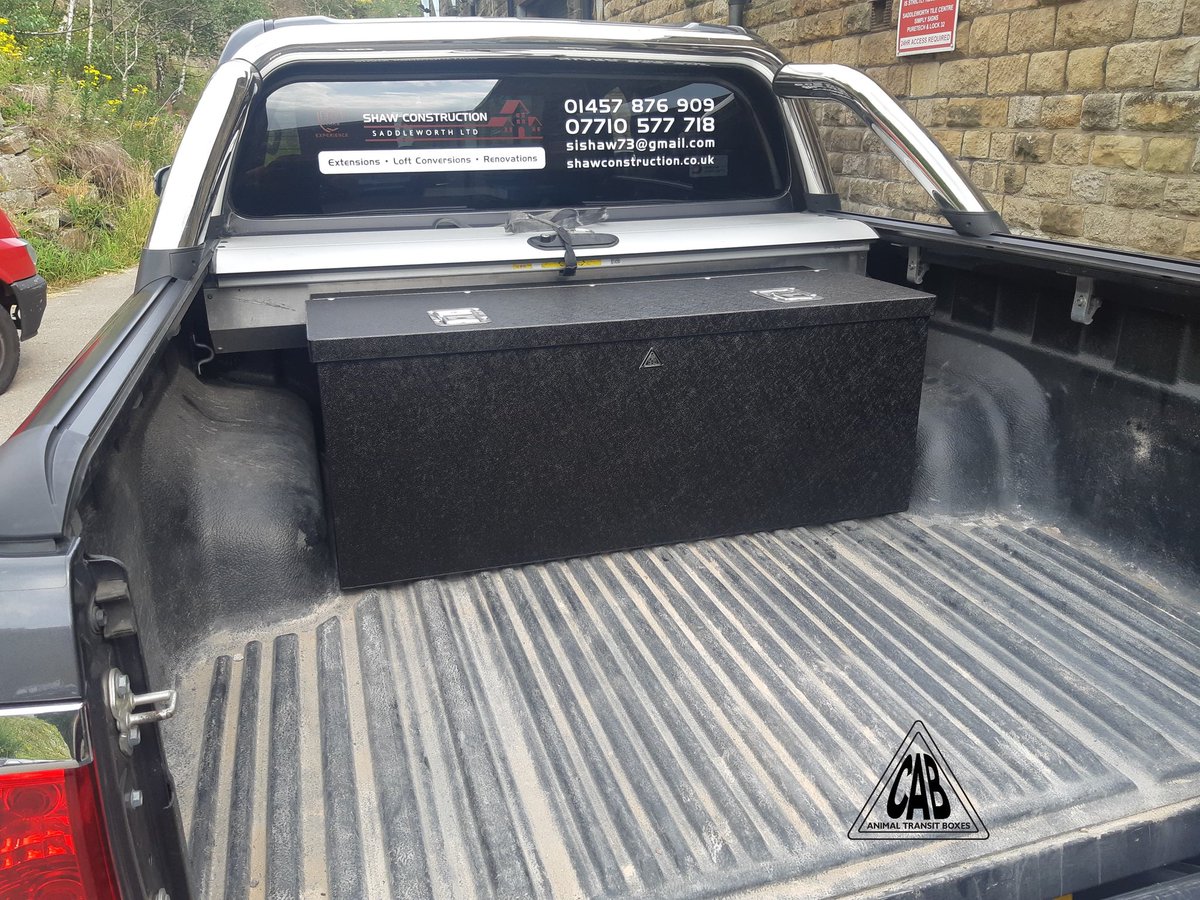 CABboxes's tweet photo. ***********NEW PRODUCT*************
@CABboxes introduce the CAB Tool Box.This design to the clients specification was built for a Toyota Hilux 42" wide x 28" deep x 16 1/2" high £480.00 inc vat. Contact @CABboxes on 01653 697096 info@cabtransitboxes.co.uk #cabboxes https://t.co/X74bxs9Ijb