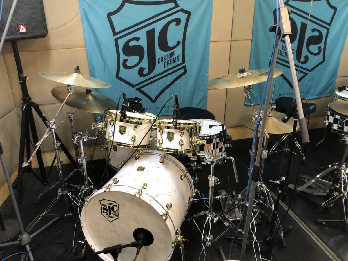 HARTS_m_studio's tweet photo. SJCカスタムドラム試打会中です！
https://t.co/5mUZbMbJsO https://t.co/TyRjgfvahv