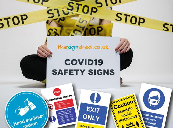 thesignshedUK's tweet photo. Covid 19 Safety Signs, ensure your business is ready for opening and meeting the NHS guidelines with our Coronavirus Safety Signs and Floor Stickers #safetysigns #HSE #Covid-19 #coronavirus #coronavirussigns #TheSignShed https://t.co/rQHWwMQlAr