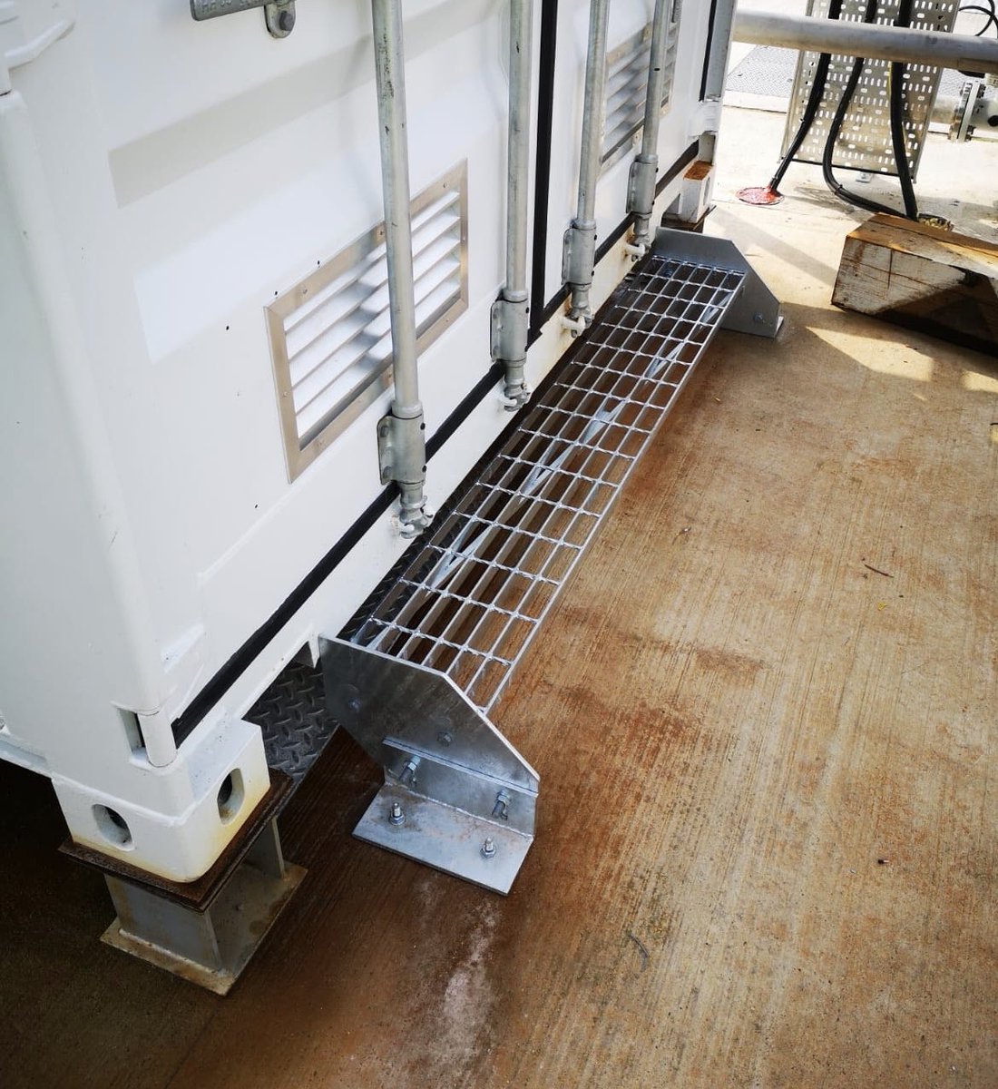 Terraflow_'s tweet photo. Container access steps, designed and fabricated for a perfect fit 👌🏼
The design, fabrication, installation and maintenance of steelwork is one of our specialties. We offer practical, cost-effective solutions for site specific needs.
info@terraflow.co.uk
#Terraflow #fabrication https://t.co/4qyNfDJq65