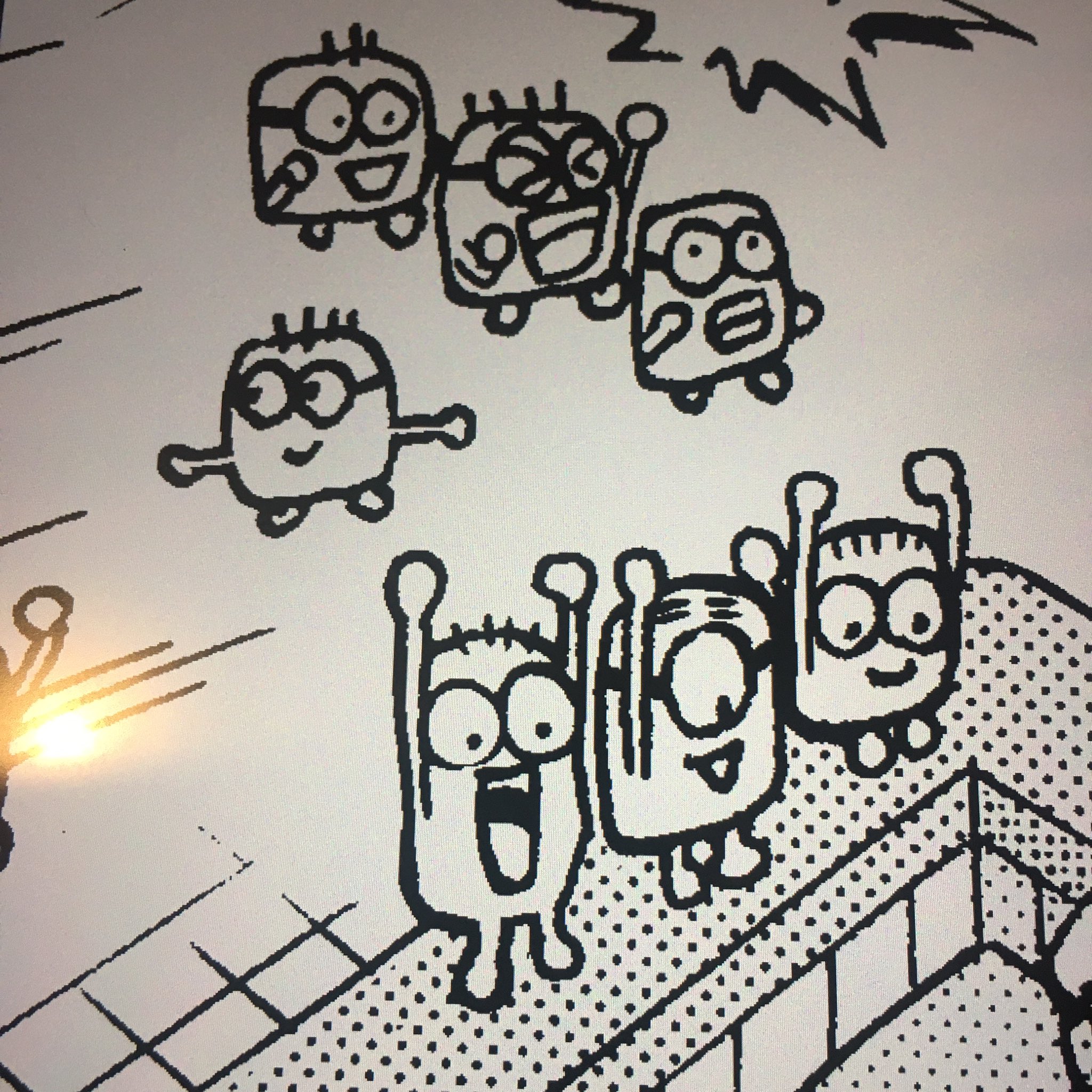 تويتر 小泉作十 ミニオンズ 充電 على تويتر お風呂に舞い降りた天使たち 色塗り中 うしろのミニオン 遠くの ミニオン T Co 58d56d3tpq