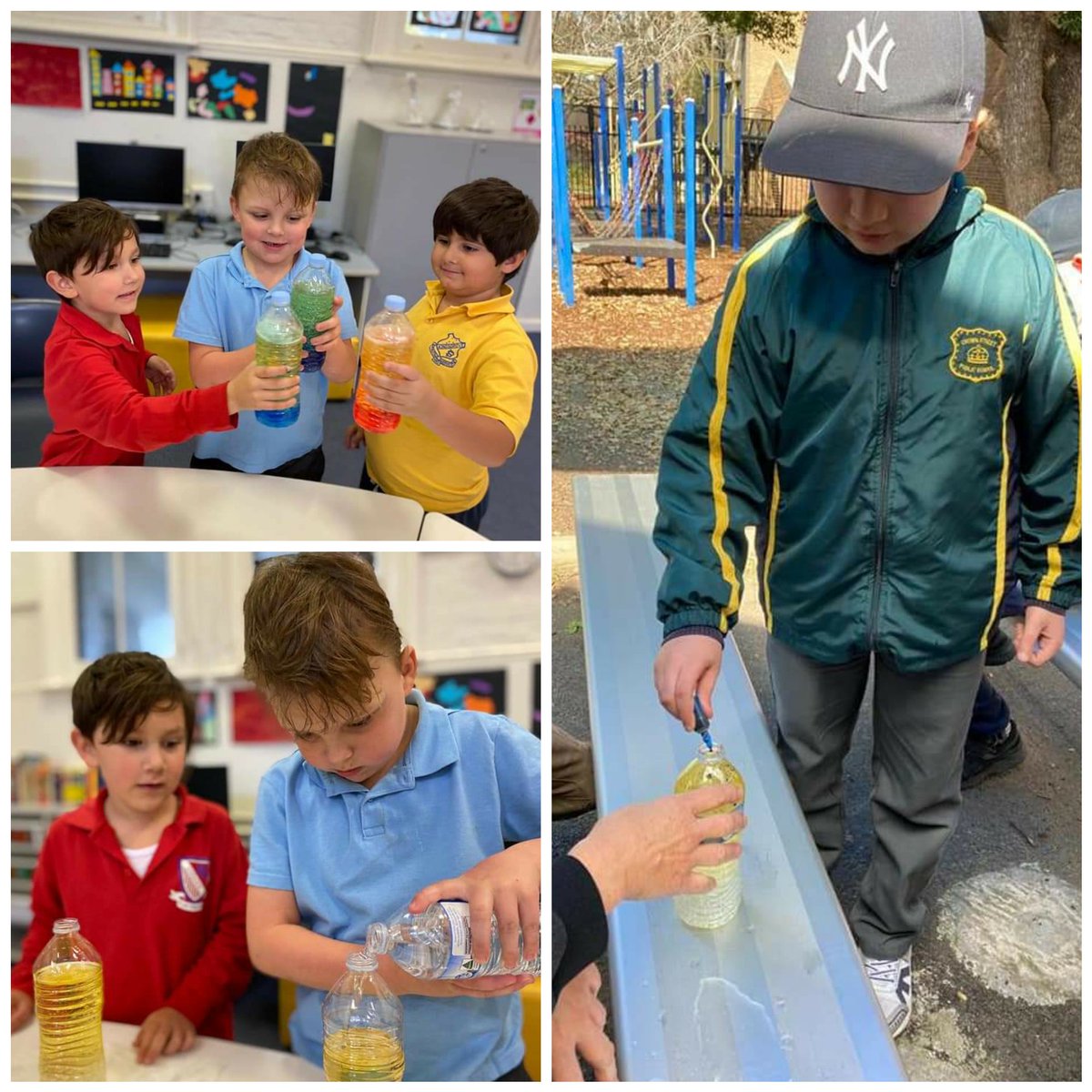michellelgomes's tweet image. Lava Lamps  oil and water do not mix
#scienceinaction #ScienceWeek  #bridgeroadschool #engagingstudents @NSWEducation