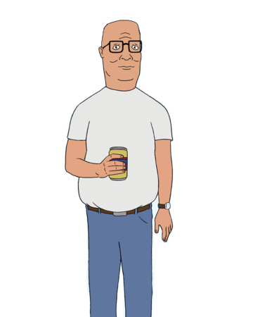 Hank Hill from King of the Hill