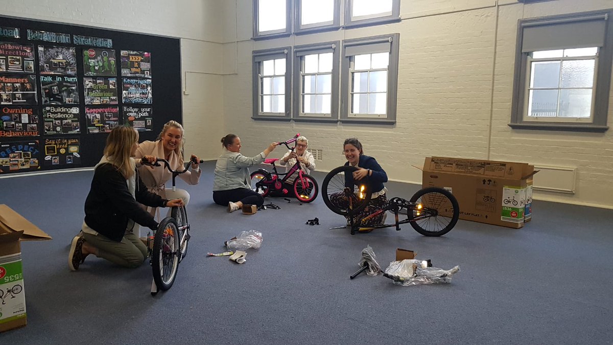 michellelgomes's tweet image. Bikes ready for forest opening #teacherlife #lovewhereyouwork #bridgeroadschool