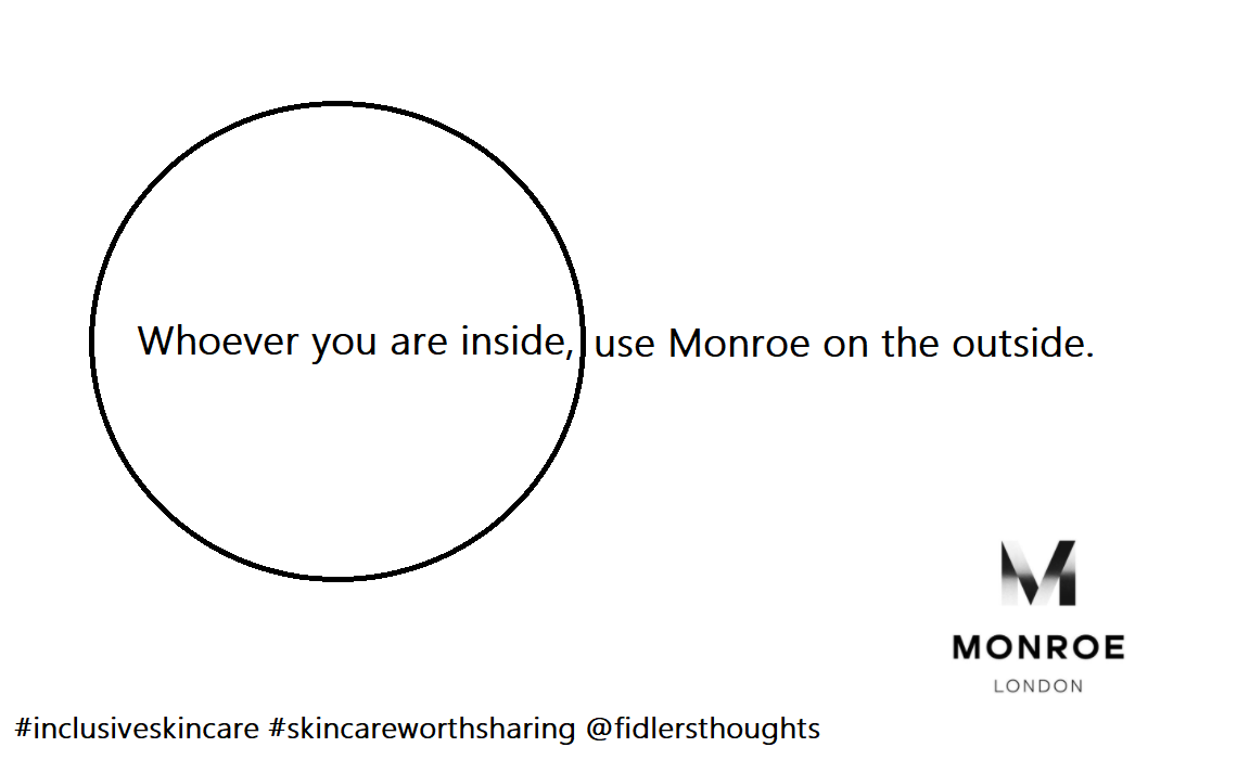 For @OneMinuteBriefs and @monroeskincare #skincareworthsharing #inclusiveskincare