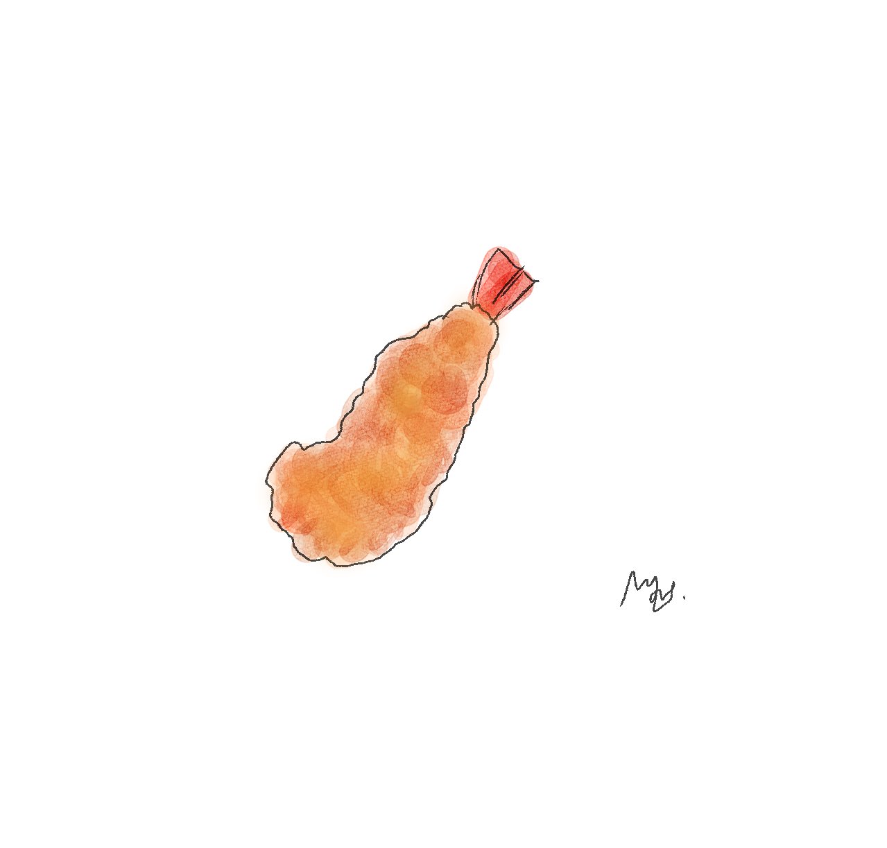 もゆ えびフライ イラスト エビフライ イラスト好きさんと繋がりたい もゆ えびフライ イラスト エビフライ イラスト好きさんと繋がりたい