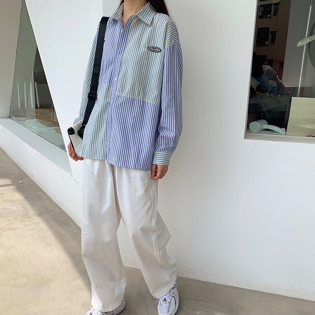 godshopstuff's tweet photo. เสื้อเชิ้ตสีเขียวฟ้าลายทางเท่มากกกกกก ใครที่เบื่อเชิ้ตลายทางแบบสีเดิมๆ แนะนำแบบนี้เลย

🏖one size

🌋370.-

📬free reg

#preorder #godshoppre #พรีออเดอร์ https://t.co/o9roQAIwvM