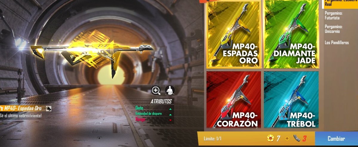 Alex1's tweet photo. @freefirelatino Dejen su like para que Garena arregle los atributos de la incubadora de mp40... https://t.co/F0RWqOHAoD