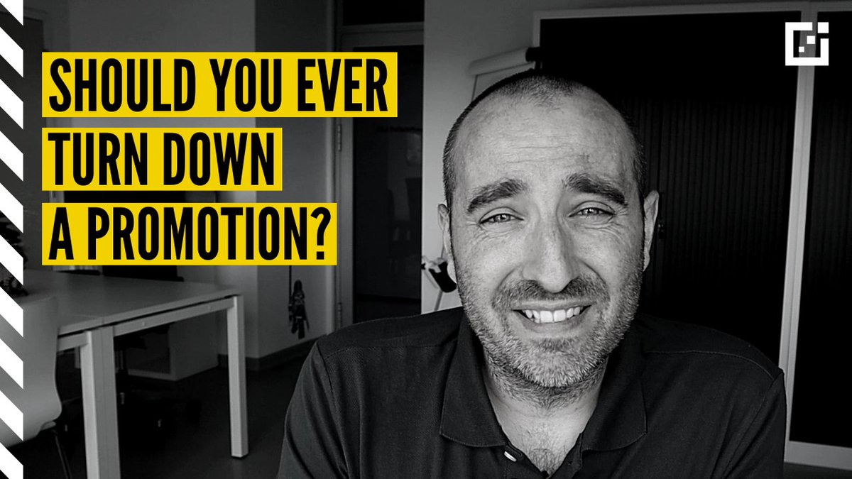BetterTeamsShow's tweet photo. Have you ever refused a promotion?

That's the topic of today's video: https://t.co/kiKJCmmulg

#promotion #management #hr #leader #coaching https://t.co/of9eGR9eJn